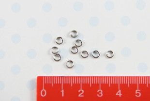 Кольцо для бус R-05 2.5 мм 50 шт под никель