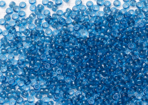 Бисер Япония MIYUKI Seed Beads 15/0 5г 0149 капри блю прозрачный