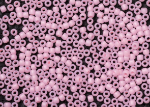 Бисер Япония круглый 11/0 10г 0145F нежно-розовый, матовый цейлон