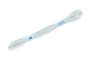 Нитки для вышивания " Gamma" декоративные " МУЛИНЕ Cloud" 100% полиэстер 6 м №29 голубой