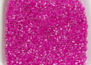 Бисер Чехия рубка 10/0 50г 18277 насыщенно-розовый с серебряным прокрасом